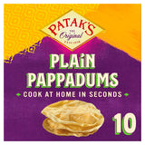 Patak&amp;rsquo;s Plain Cook at Home Poppadoms x10