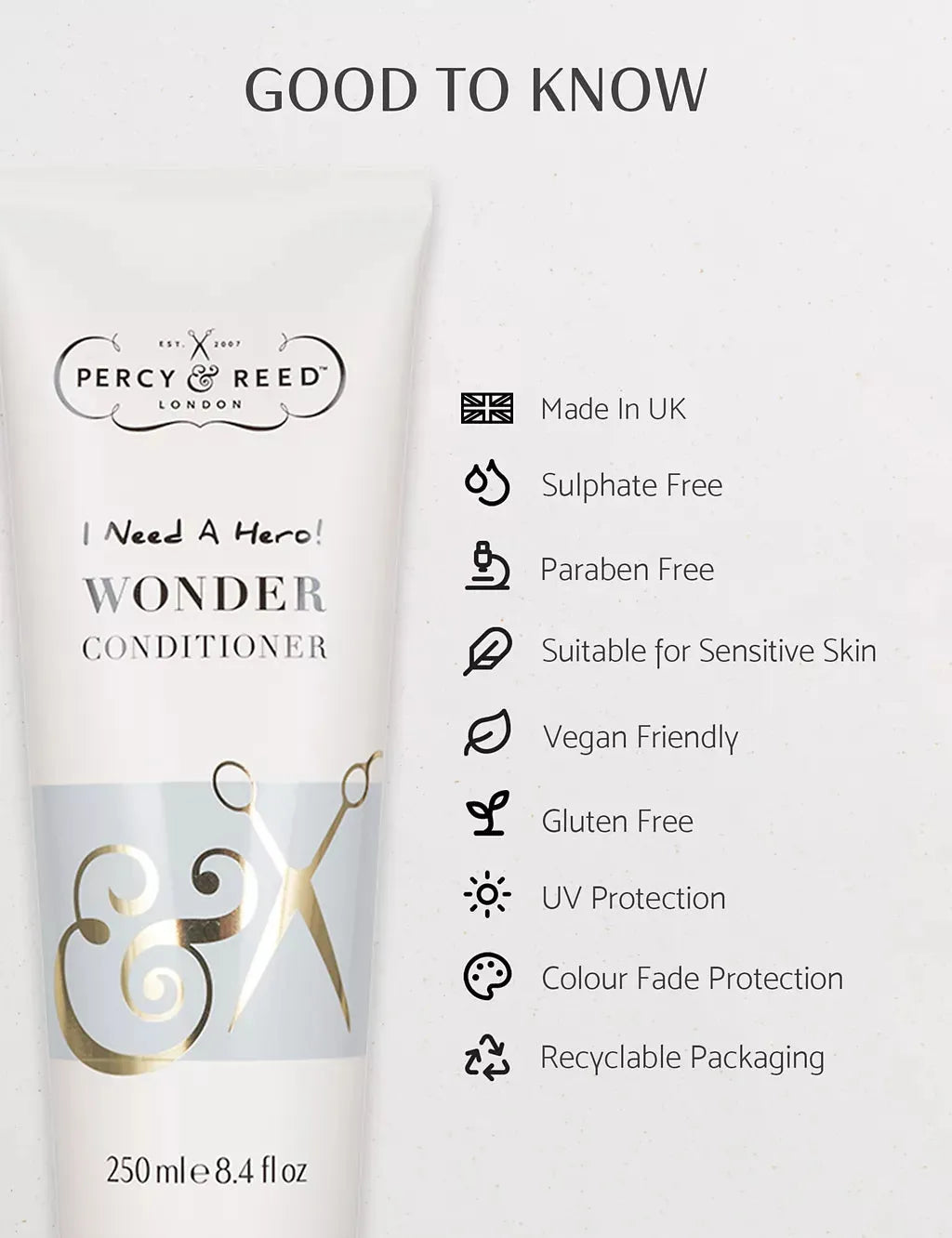 Percy &amp;amp; Reed I Need a Hero! Wonder Conditioner 250ml