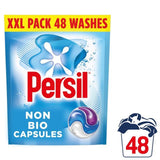 Persil Non Bio 3 in 1 Laundry Washing Detergent Capsules 48 Washes   48 per pack