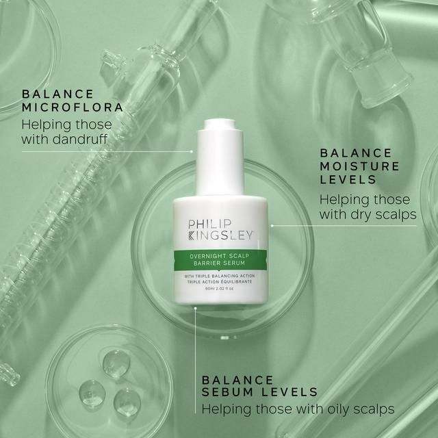 Philip Kingsley Overnight Scalp Barrier Serum with Triple Balancing Action   60ml