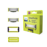 Philips OneBlade Replacement Blades for Face &amp;amp; Body, 2 Pack - QP620/50