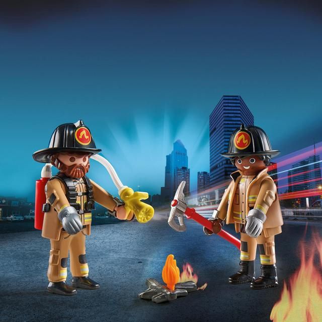 Playmobil 71207 DuoPack Firefighters