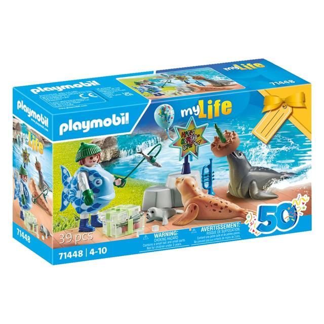 PLAYMOBIL 71448 My Life Keeper with Animals Gift Set