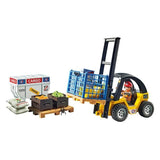 PLAYMOBIL 71528 My Life Forklift Truck with Cargo Promo Pack