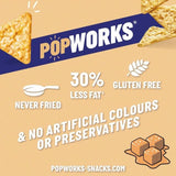 Popworks Salted Toffee Popped Crisps Sharing Bag   85g