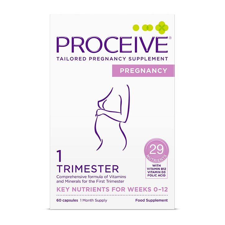 PROCEIVE&amp;reg; Pregnancy Trimester 1 60 Capsules