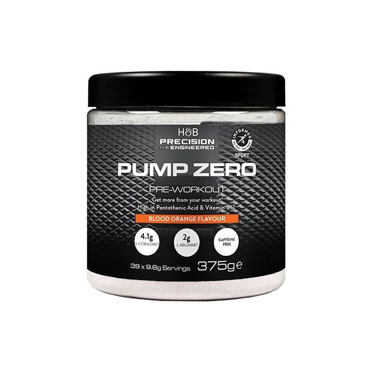 Pump Zero Pre Workout Blood Orange 375g