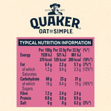 Quaker Oat So Simple Strawberry Raspberry &amp;amp; Cranberry Sachets Cereal   10 per pack