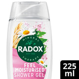 Radox Feel Moisturised Shower Gel Chamomile &amp;amp; Oat Body Wash 225ml