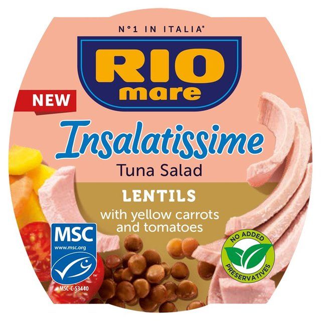 Rio Mare MSC Tuna &amp;amp; Lentil Salad   160g