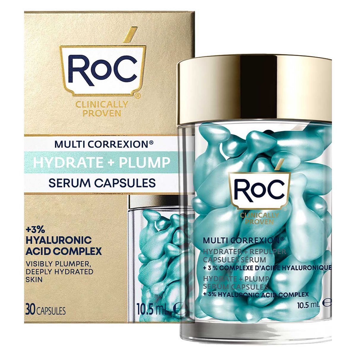 RoC&amp;reg;ufe0f Multi Correxion&amp;reg;ufe0f Hydrate + Plump Serum Capsules 10.5ml- 30 Capsules