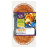 Sainsbury's Fishcakes Melting Middle Smoked MSC Haddock with Cheddar &amp;amp; Leek Taste the Difference x2 290g