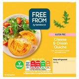 Sainsbury's Free From Cheese &amp;amp; Onion Quiche 170g