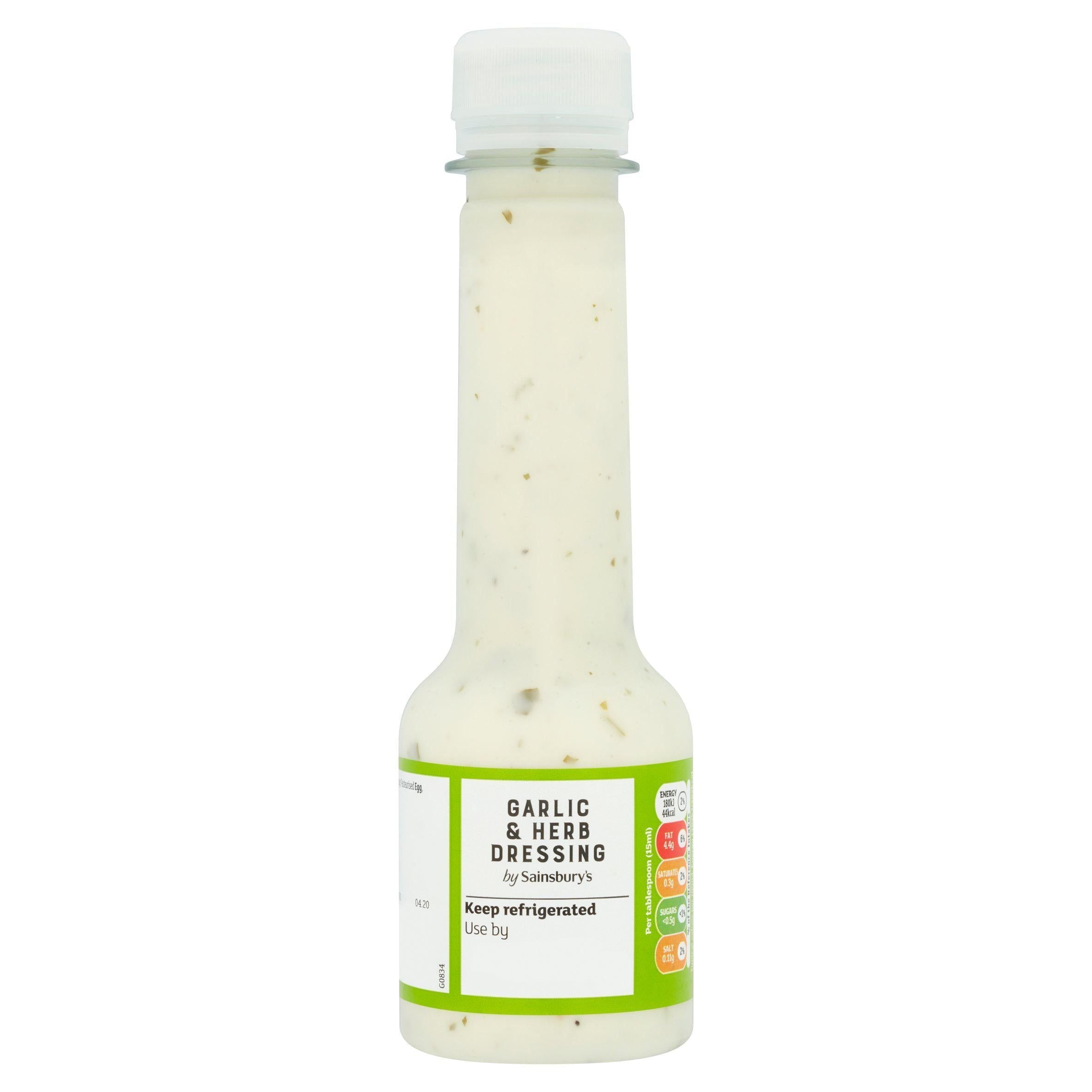 Sainsbury's Garlic &amp;amp; Herb Dressing 150ml