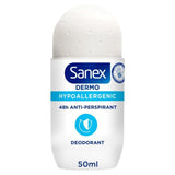 Sanex Dermo Hypoallergenic Roll On Deodorant   50ml