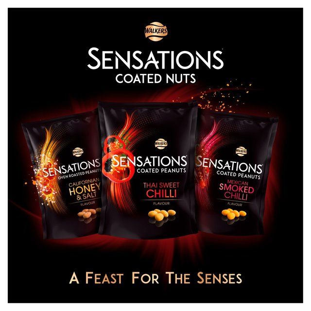 Sensations Californian Honey &amp;amp; Salt Roasted Sharing Peanuts   145g