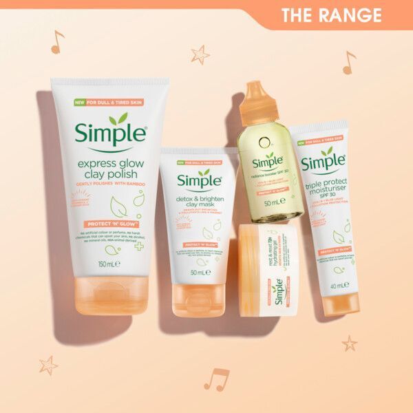 Simple Protect 'N' Glow Detox &amp;amp; Brightening Clay Mask 50ml